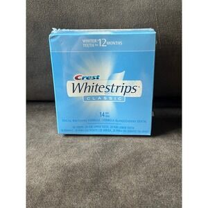 Crest Whitestrips Classic Sealed 56 Strips – Expired 2007 Discontinued Packaging